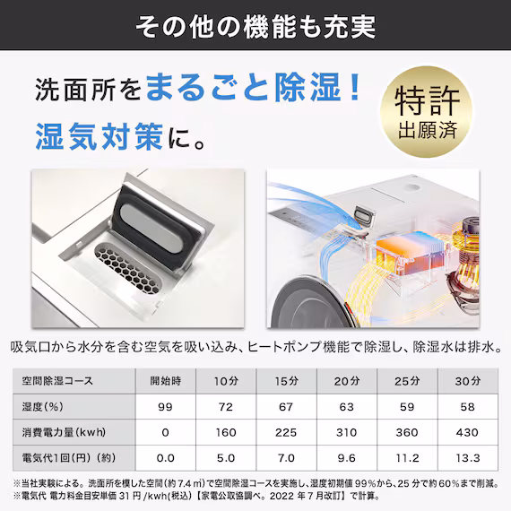 ニトリ ND120HL1 除湿コース